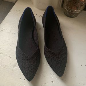 Black The Point Rothy’s flats 7